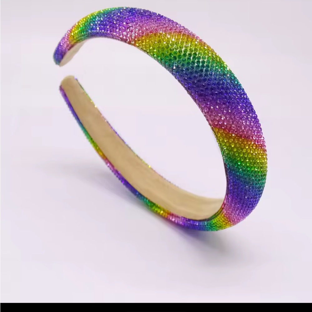 Rainbow Crystal Headband